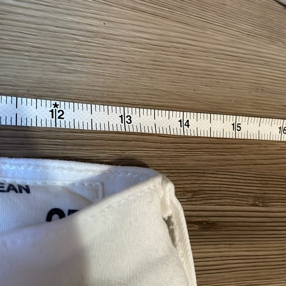Rag & bone Bright White Capri Jeans Distressed Skinny Cropped Stretchy Sz 27 NWT - Picture 6 of 11